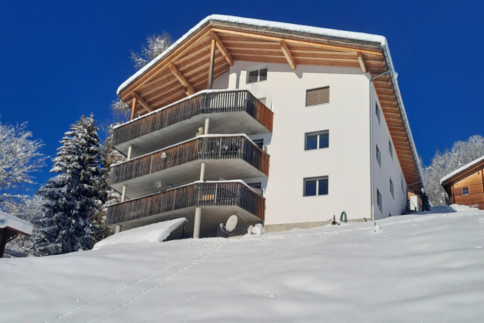 Ferienwohnung Spilgè - Ansicht Winter