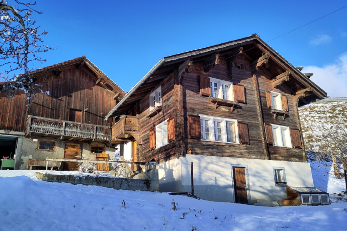 Ferienhaus Stoffel - Ansicht Winter