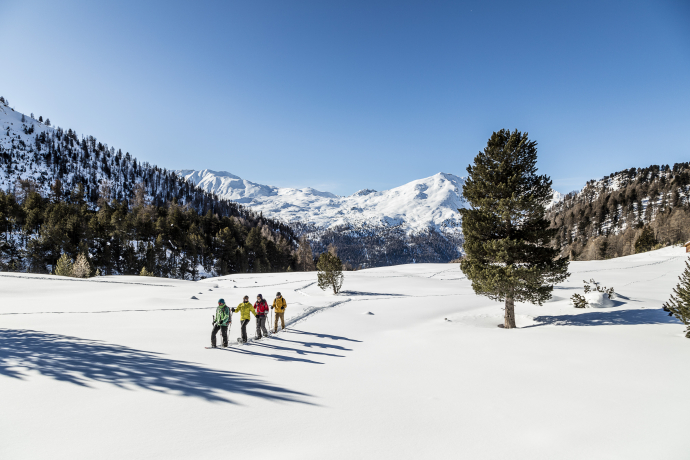 Schneeschuhwanderung Zernez