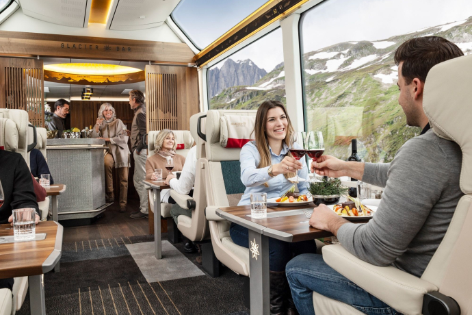 Réservation de place en Excellence Class du Glacier Express au départ de Zermatt ou de St. Moritz (exp_1deec73)