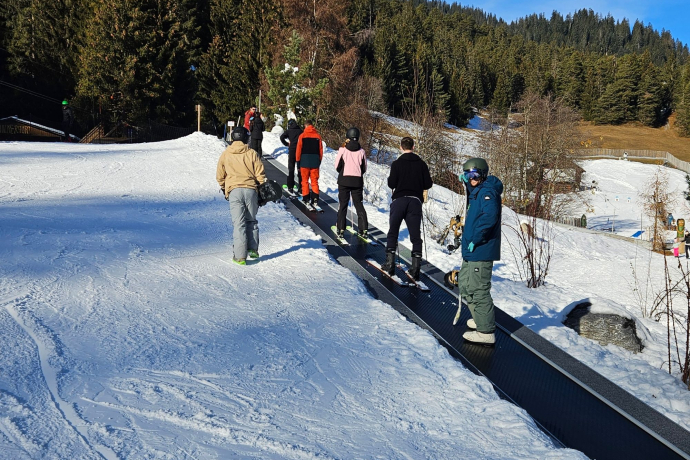 Cours particulier de snowboard pour débutants à Laax (exp_5aa4f98)