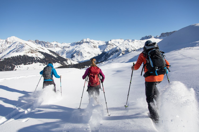 Randonnée en raquettes à neige Excursion d'une journée au départ de St. Antönien dans le Prättigau (exp_70b2bd8)