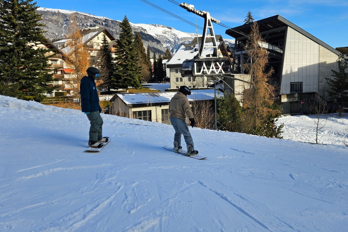 Snowboard Unterricht für Fortgeschrittene privat in Laax (exp_81061ab)