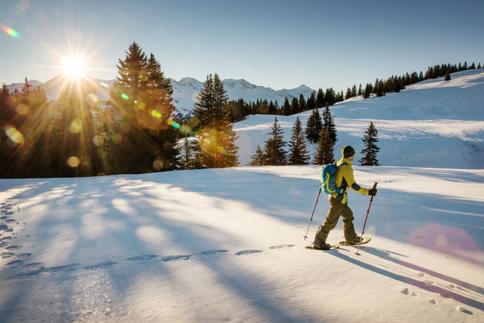 Snowshoe hike Pradaschier from Chur incl. special lunch and train ticket (exp_ef1a869)