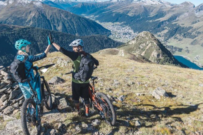 Visite guidée privée en VTT électrique à Klosters (exp_ff48761)