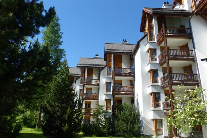 Aussenansicht Haus 4 Komplex Schweizerhof