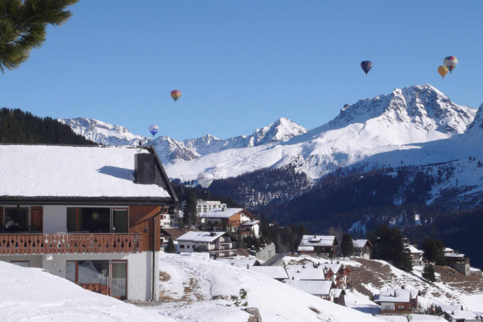 Ansicht Haus Im Stafel