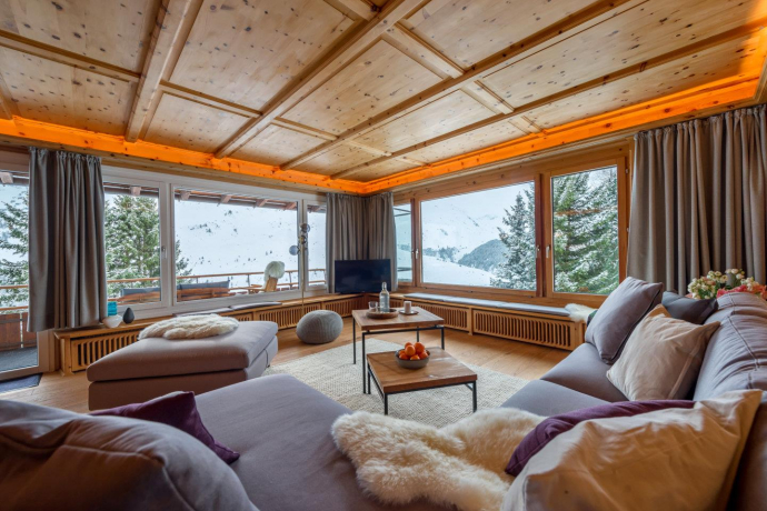 Ferienwohnung Mittaglugga im Haus Mattern - Arosa