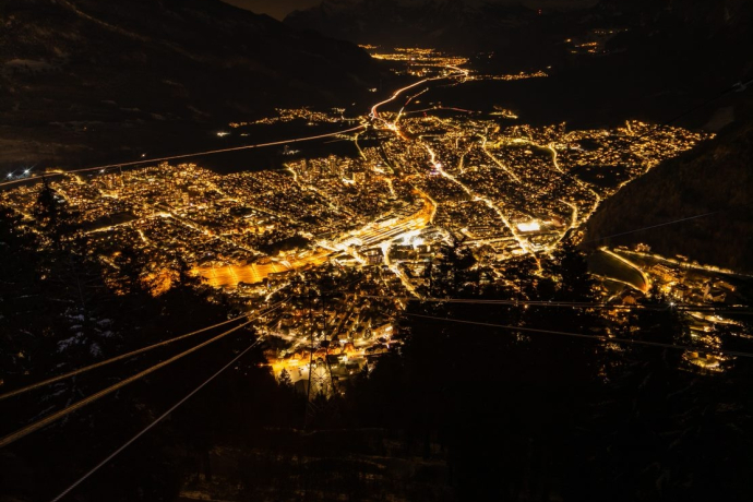 La Saint-Sylvestre au Brambrüesch, la montagne emblématique de Coire (gdl_775180271_image)
