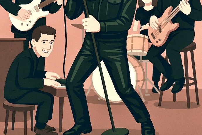 Premiere: Luigi Panettone's Elvis 68 comeback special (gdl_882762454_image)