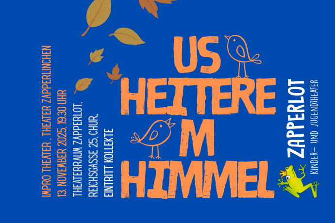 US HEITEREM HIMMEL, Improtheater zapperlot (gdl_897777371_image)