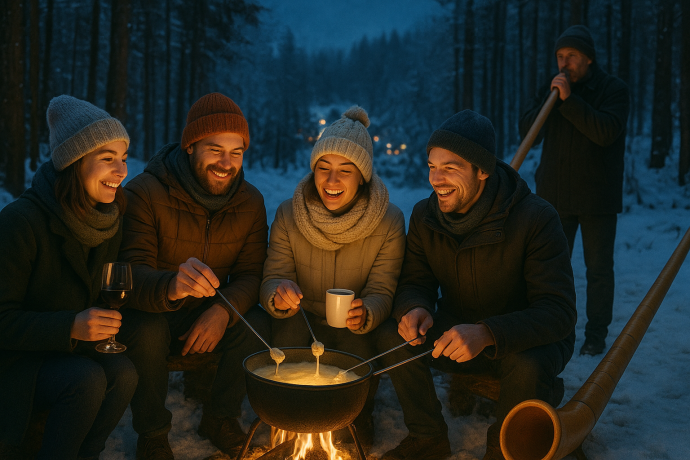Freiluft-Fondueplausch beim Fuxenbödeli in Tschiertschen (gdl_898776929_image)