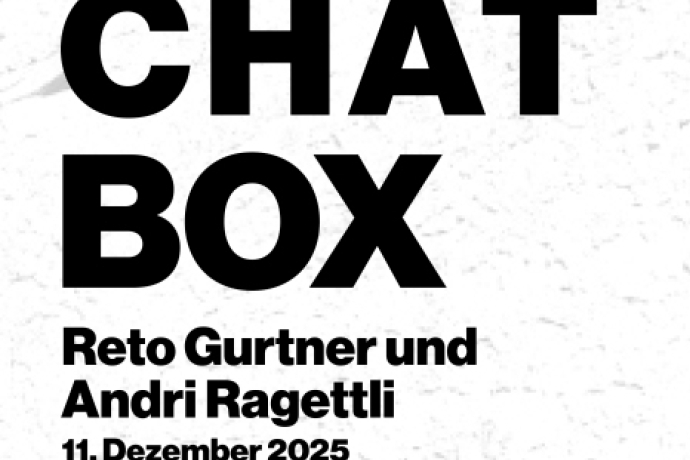 CHAT BOX :: live Kulturgespräch mit Reto Gurtner und Andri Ragettli (gdl_904634152_image)