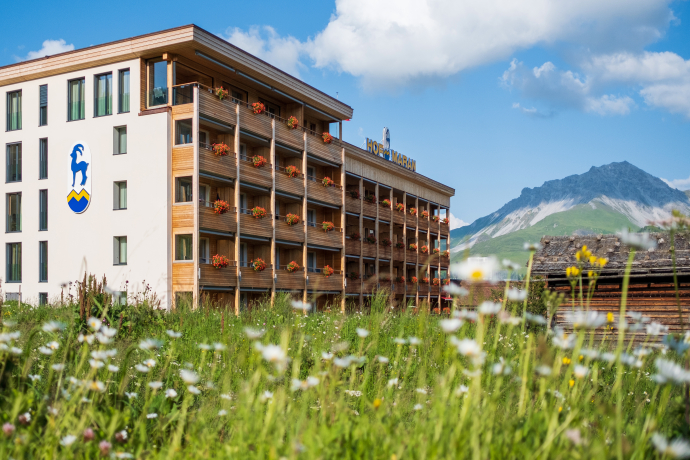 Exterior view summer