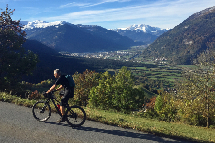 Im Aufstieg nach Says