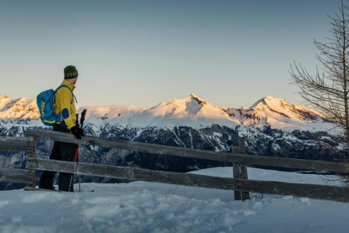 Bei Spundis - mit Aussicht zum Calanda