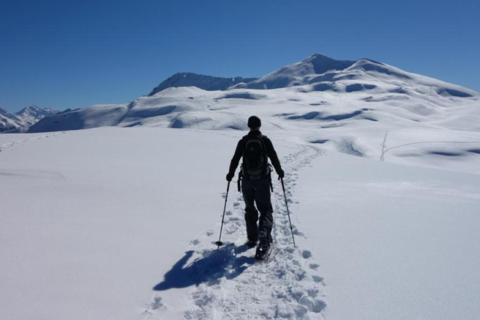 Unterwegs vom Dreibündenstein Richtung Windegga/Pr