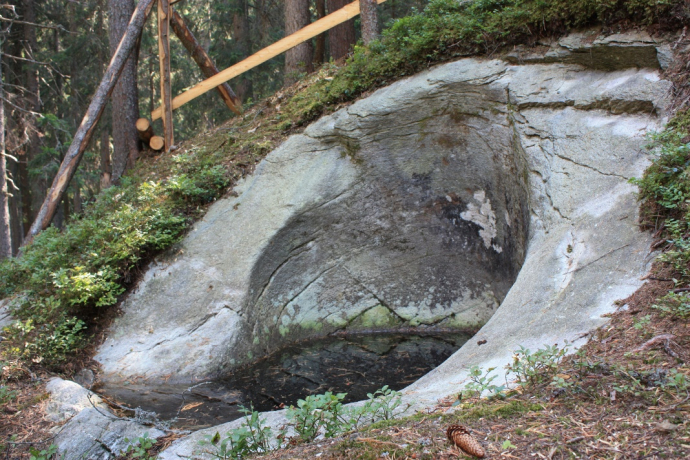 Etappe 8: Gletschermühle