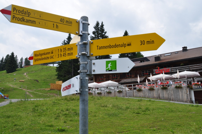 Chrüz Dort oben startet der Floomzer