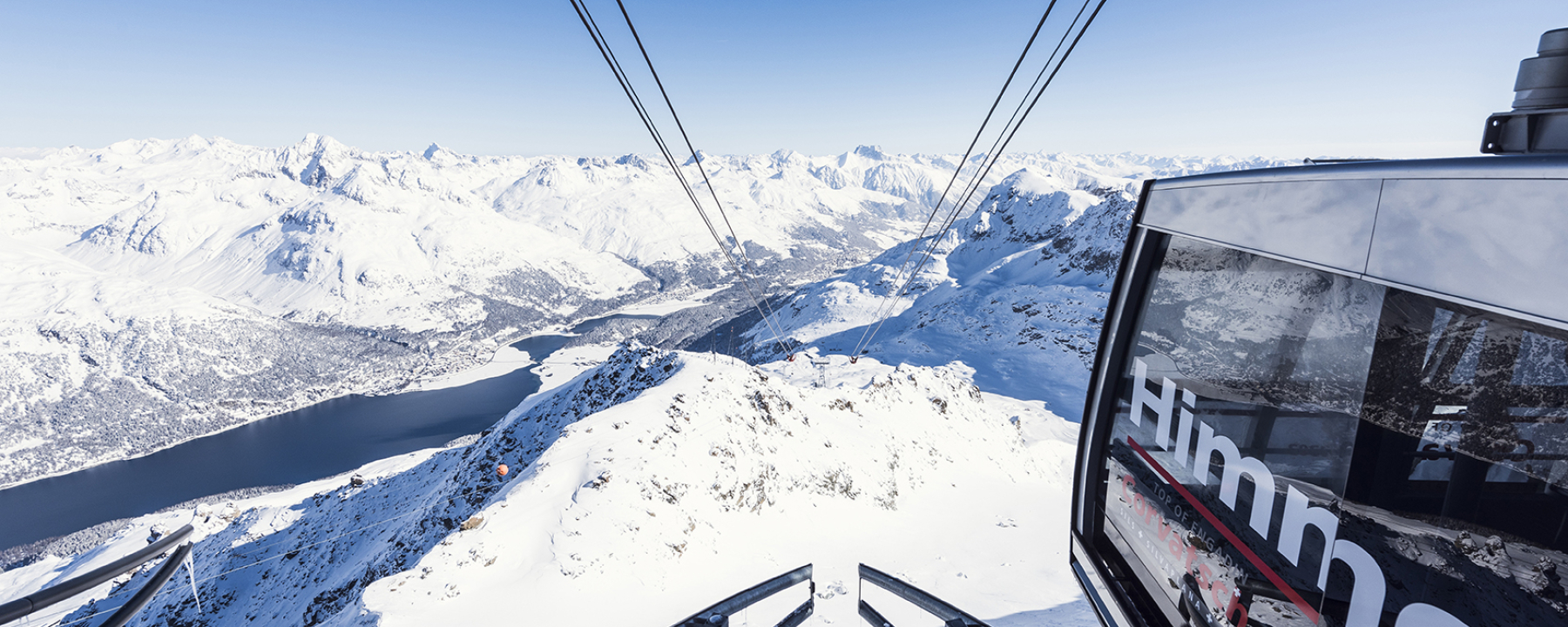 Mountain railway, Corvatsch ski area (Photo: © Corvatsch AG)