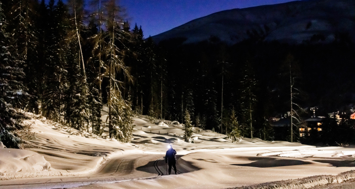 Nachtloipe in Davos Klosters 