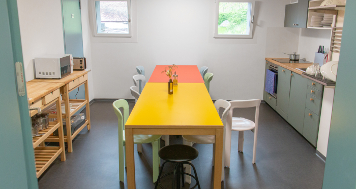 Küche im Bogentrakt Hostel Küche im Bogentrakt Hostel