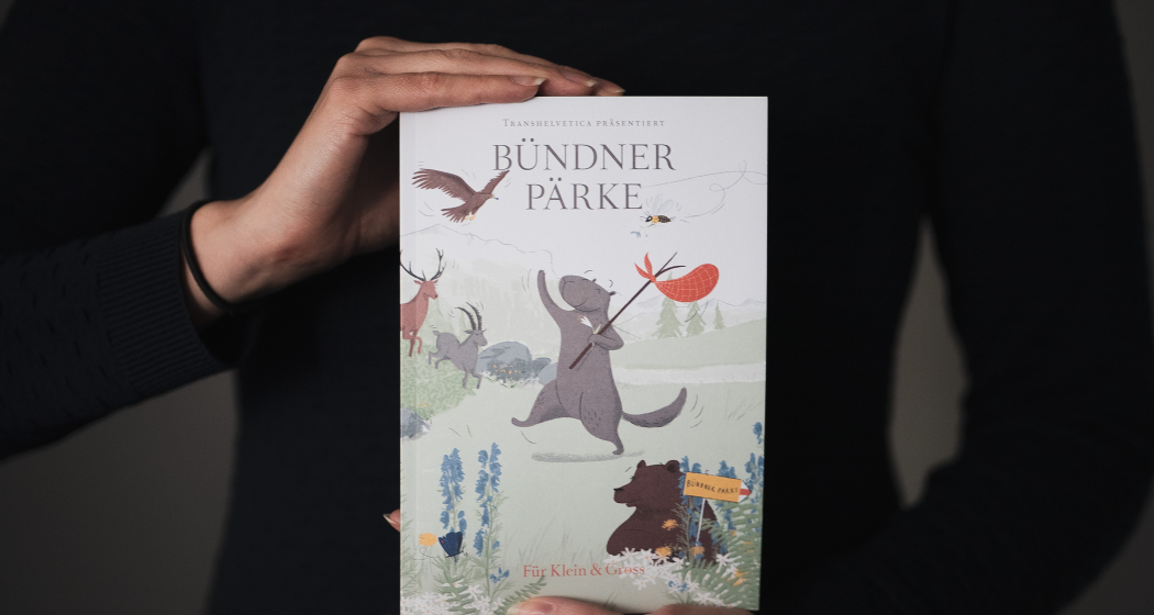 Cover der Broschüre "Bündner Pärke"