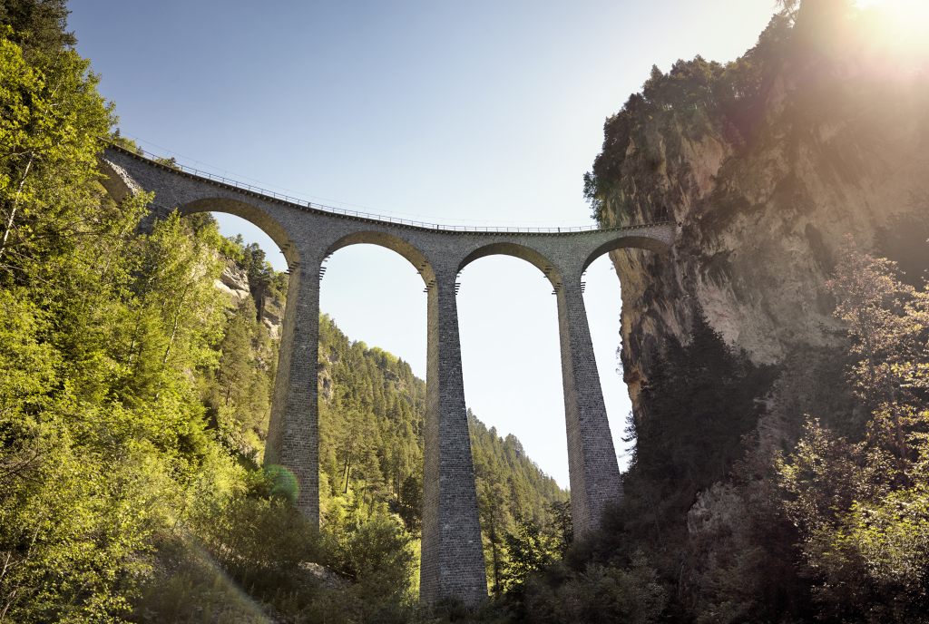 Lanwasserviadukt Bergün, Alpine Circle