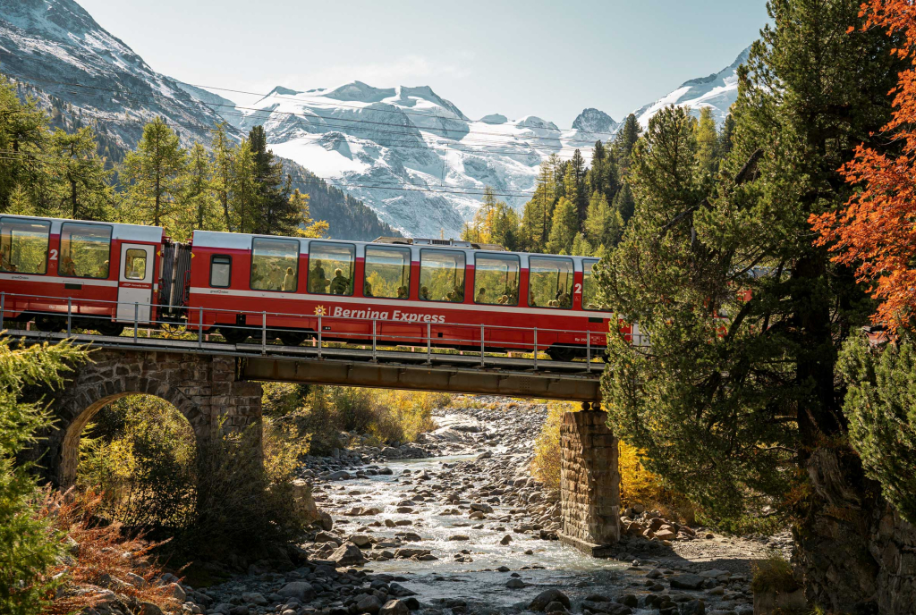 Bernina Express (Foto: © Schweiz Tourismus / Andre Meier)