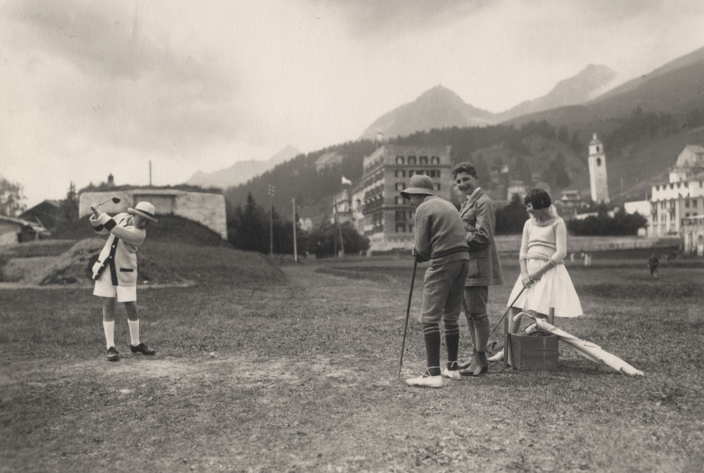 Der erste Golfplatz der Schweiz im Engadin