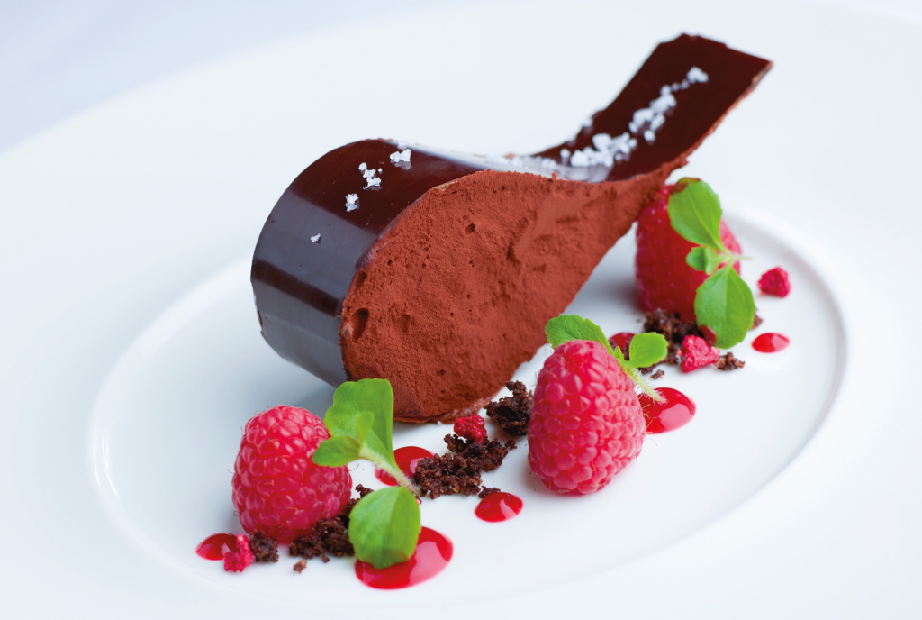 Dessert im Talvo By Dalsass, Engadin (Foto: © Gian Giovanoli)