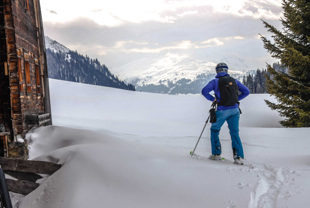 Skitouren in St. Antönien (© Martin Hoch)