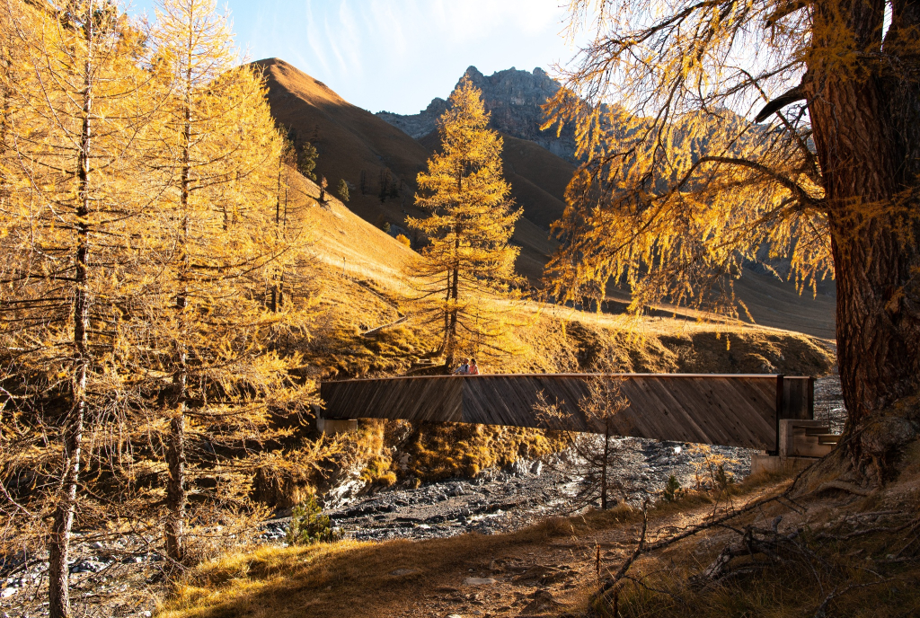 Brücke über die Ova da Trupchun (Foto: © Engadin St. Moritz Tourismus)