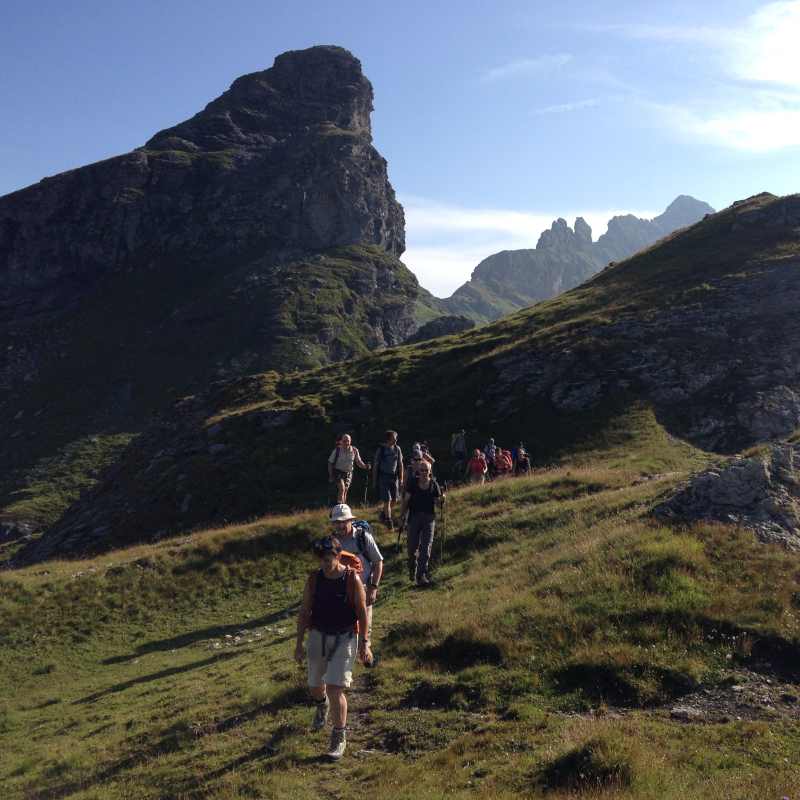 Schlussanstieg aufs Chalchstoeckli