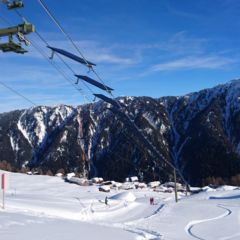 Solarskilift Tenna