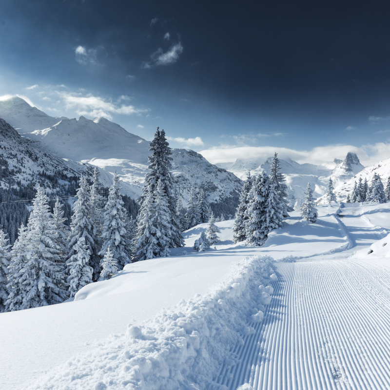 Winterwanderweg zum Vals Zervreila (© Visit Vals AG / Lukas Schweizer)