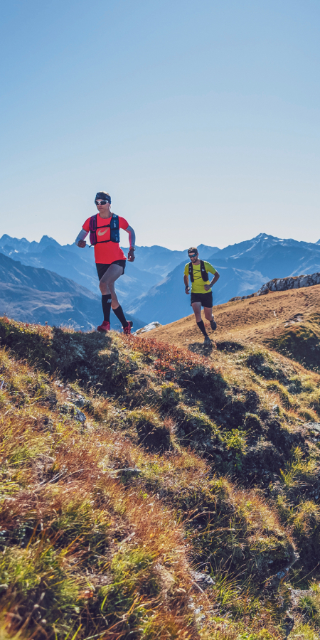 Trailrunner in der Region Davos Klosters