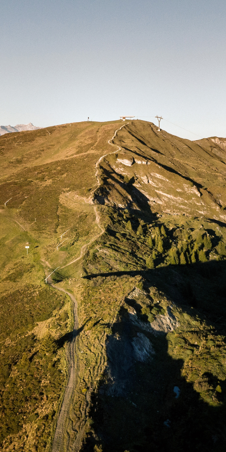 Grat zwischen Piz Mundaun und Péz Sezner