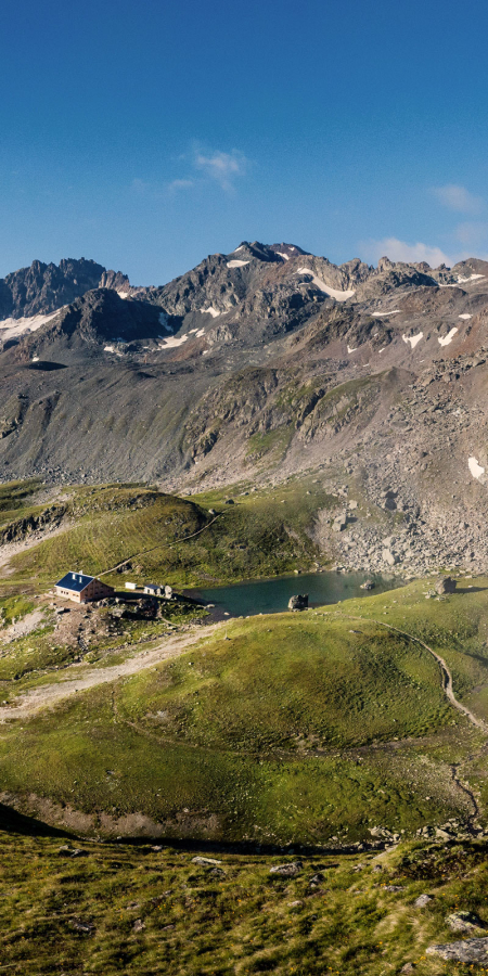 Kesch Trek (Foto: © Graubünden Ferien, Marco Hartmann) Landschaft auf dem Kesch Trek