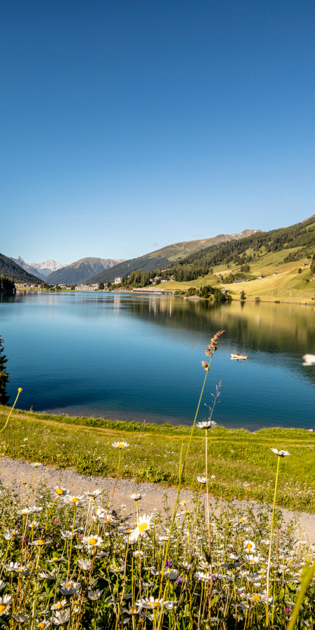 Davosersee (Foto: © Destination Davos Klosters / Andrea Badrutt) Davosersee