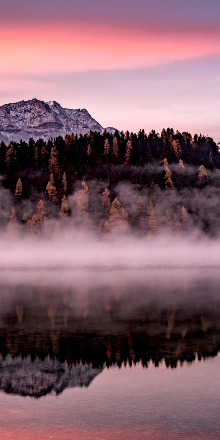 Lej da Champfèr im Herbst