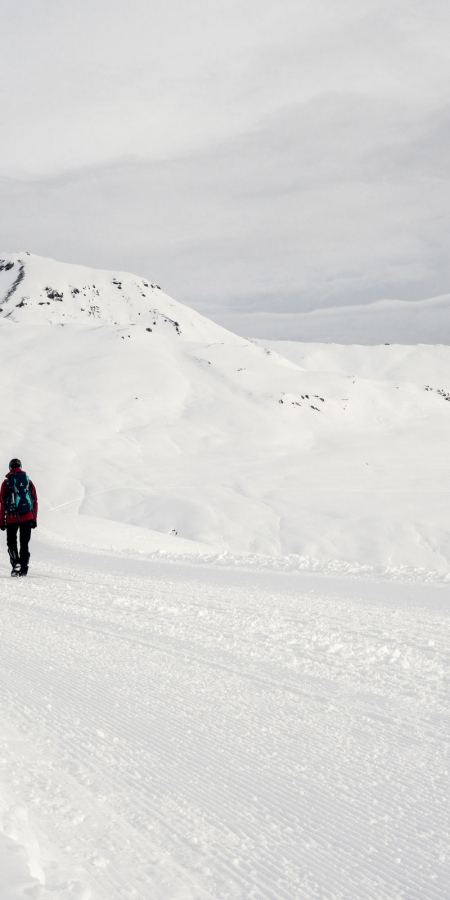 Winterweitwandern in Motta Naluns auf der Via Engiadina