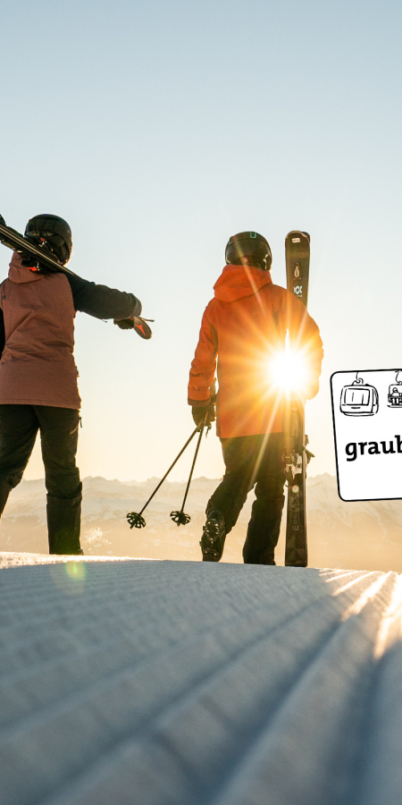 Personen auf der Piste