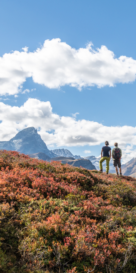 Wandern in Savognin Bivio Albula im Herbst @Savognin Bivio Albula Tourismus Wandern in Savognin Bivio Albula im Herbst @Savognin Bivio Albula Tourismus