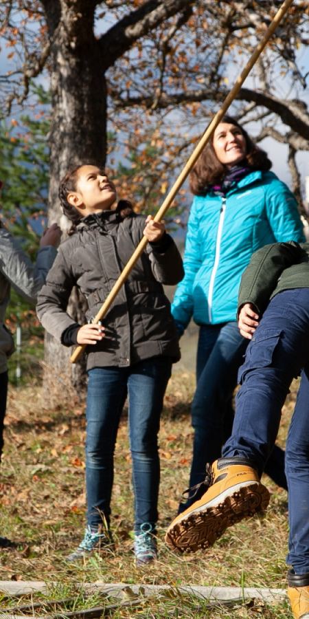 Teamanlass in der Natur vom Parc Ela (Foto: © Lorenz A. Fischer)