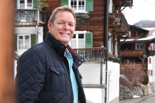 Roderick Galantay, Gemeindepräsident von Tschiertschen-Praden (Foto: © Jano Felice Pajarola) Roderick Galantay, Gemeindepräsident von Tschiertschen-Praden (Foto: © Jano Felice Pajarola)