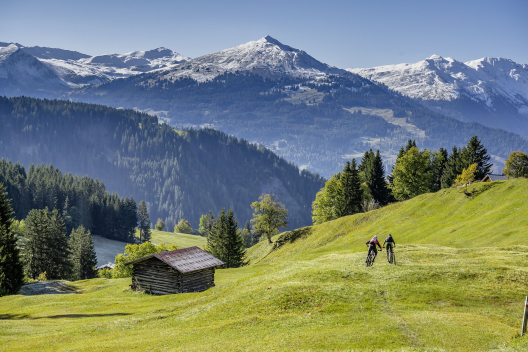 Mountainbiken in St. Antönien