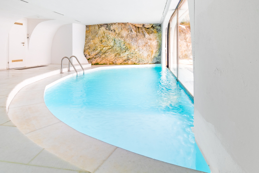 Kleiner Pool in der Casa Las Caglias (Foto: © Dominik Gehl) Kleiner Pool in der Casa Las Caglias