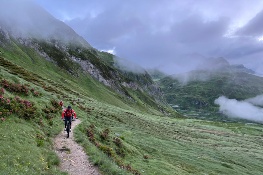 Mountainbiken in Disentis Sedrun
