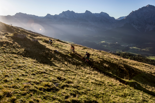 Mountainbiken im Unterengadin